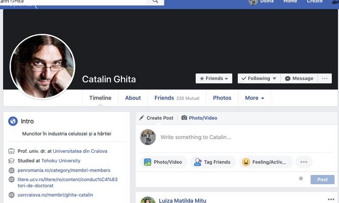 Cătălin GHIȚĂ - Împotriva Facebook-ului