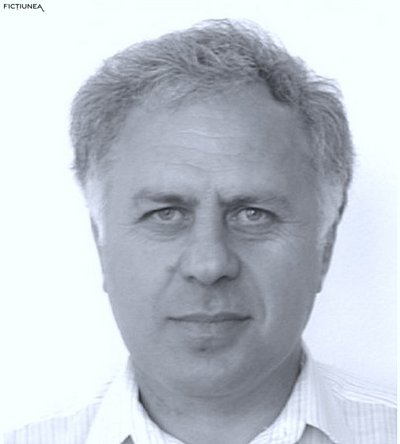 Ștefan Vida MARINESCU - pe fundal vopsit ziare